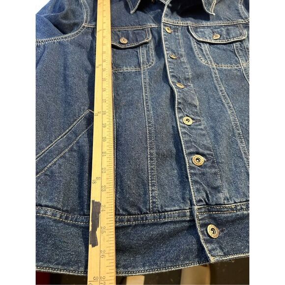 TH Tommy Hilfiger Woman denim Jean Jacket 1x plus rn#66476 - Picture 6 of 8